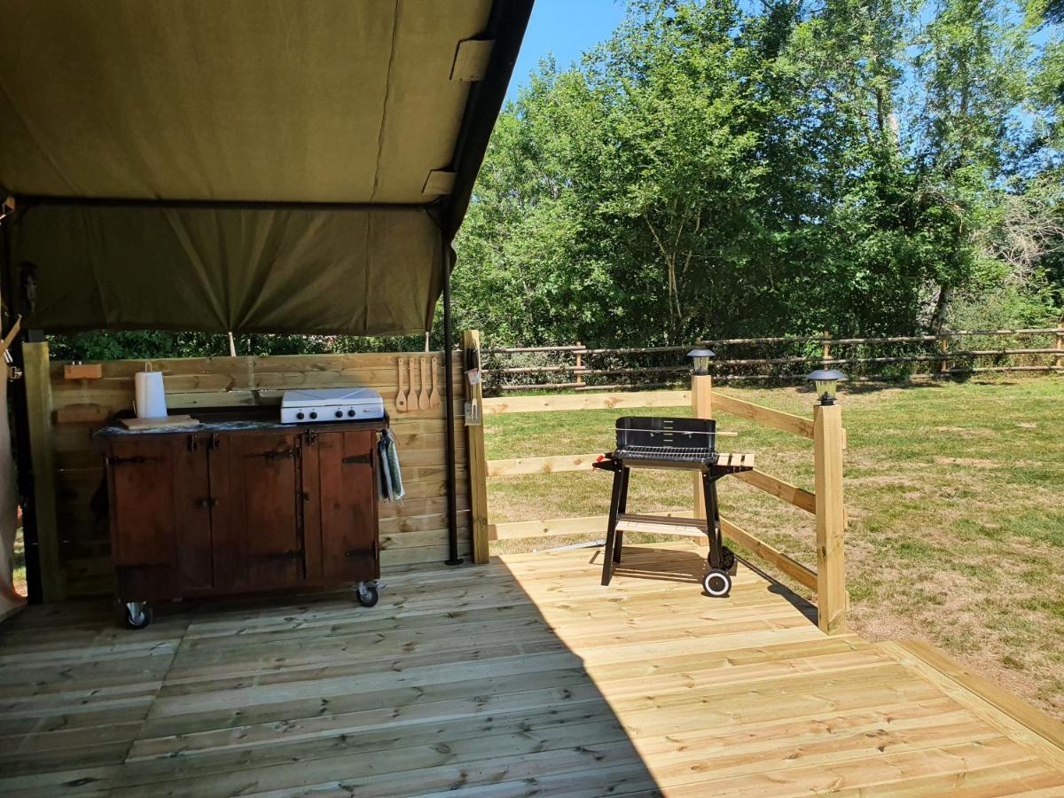 Moulin Du Pommier Glamping & Camping Saulgond Kültér fotó