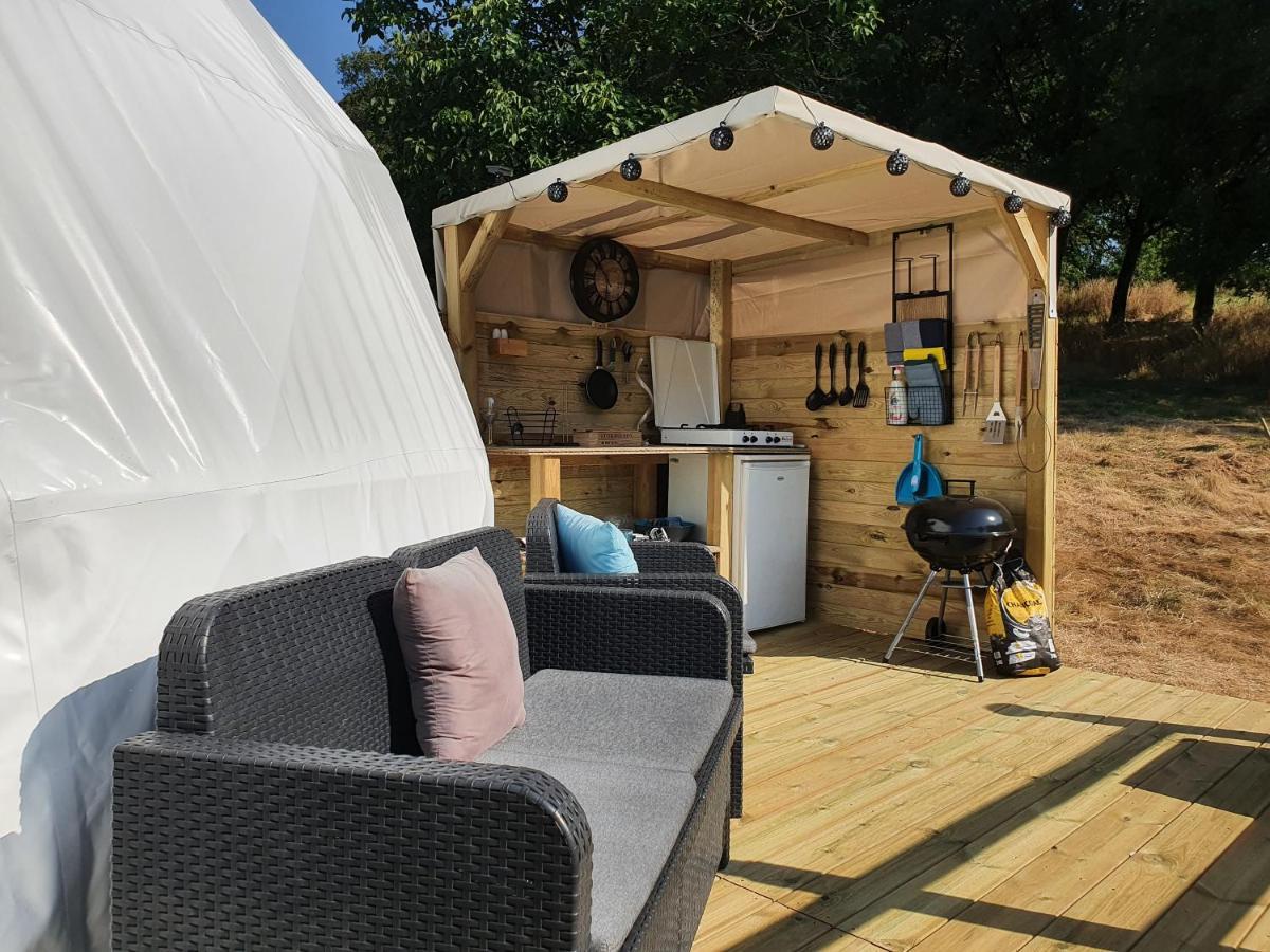 Moulin Du Pommier Glamping & Camping Saulgond Kültér fotó