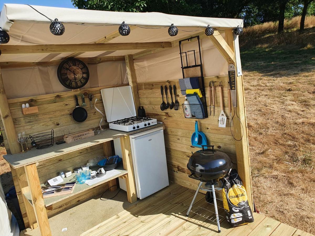 Moulin Du Pommier Glamping & Camping Saulgond Kültér fotó